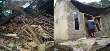 Gempa Bumi : Puluhan Rumah di Bogor Rusak